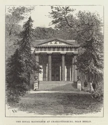 Das königliche Mausoleum in Charlottenburg, bei Berlin